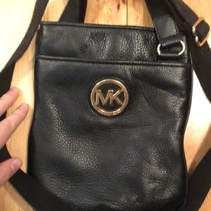MK Michael Kors cross body satchel purse